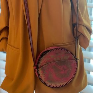 Patricia Nash Crossbody Red Handbag Purse